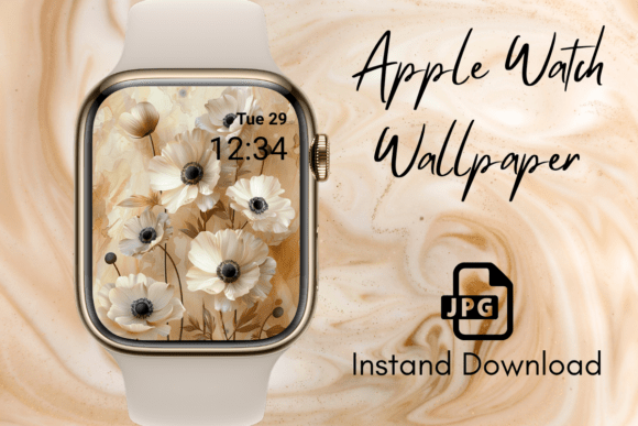 Download Blush Anemone Apple Watch Wallpaper - Premium Resources