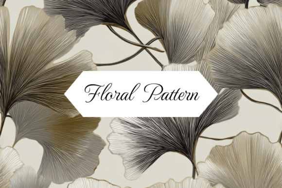 Download Ginkgo Leaf Pattern, Seamless Graphic - Premium Resources