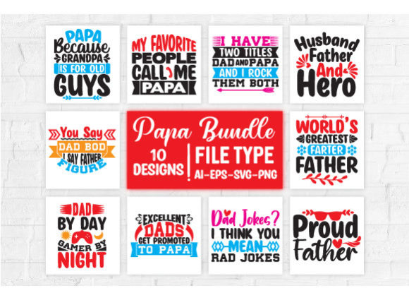Download Papa in Silhouette Custom T Shirt Quote - Custom t shirt Collection
